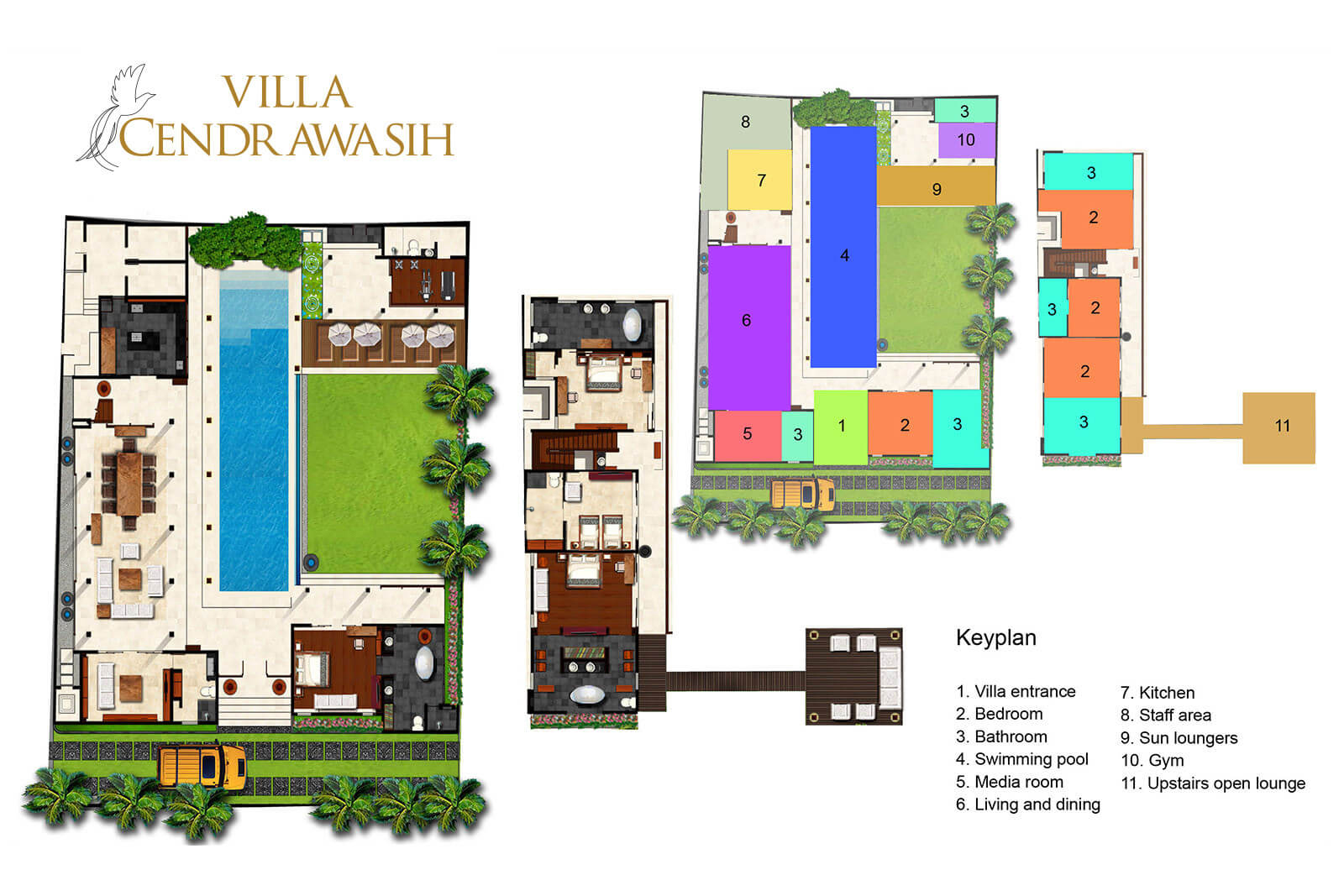 Villa Cendrawasih - Floor Plan